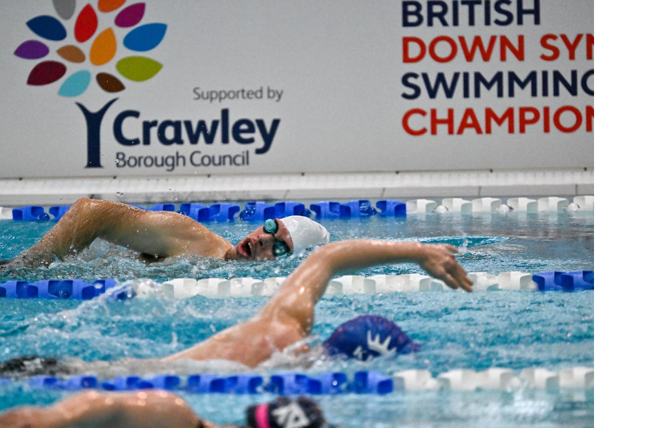 British Down Syndrome Swimming Championships Branding
