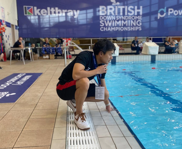 British Down Syndrome Swimming Banner