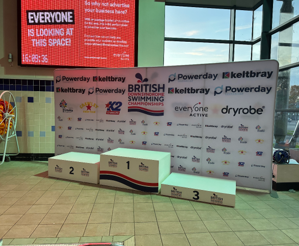 British Down Syndrome Swimming Podium