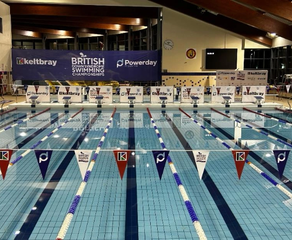 British Down Syndrome Swimming Banner