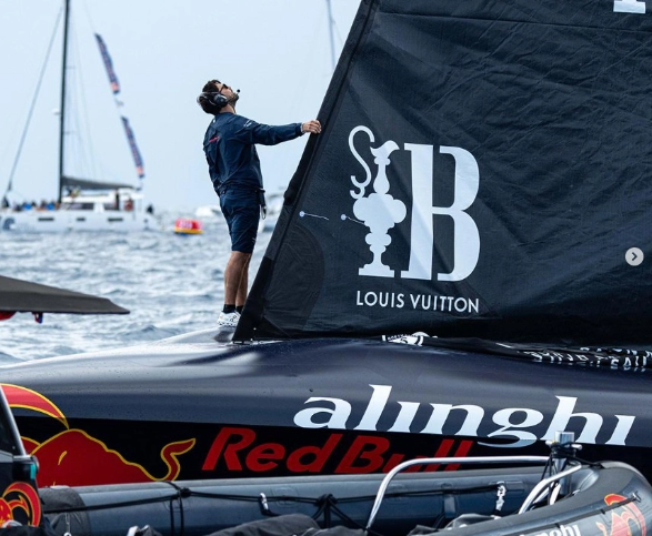 Alinghi Red Bull AC40 Boat