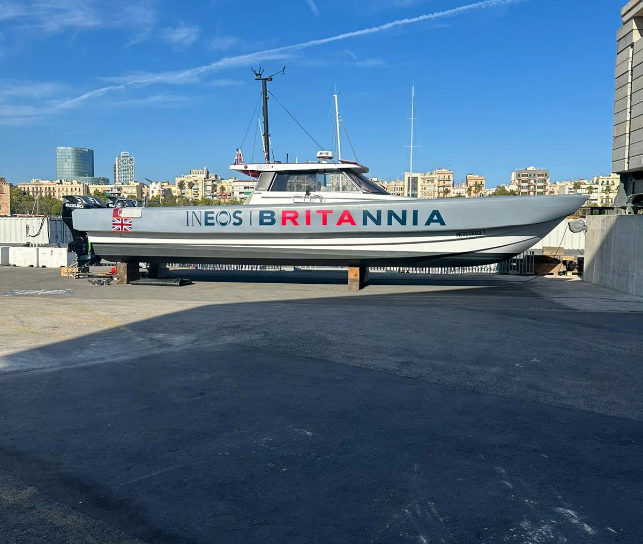 INEOS Britannia Hull Vinyl Branding