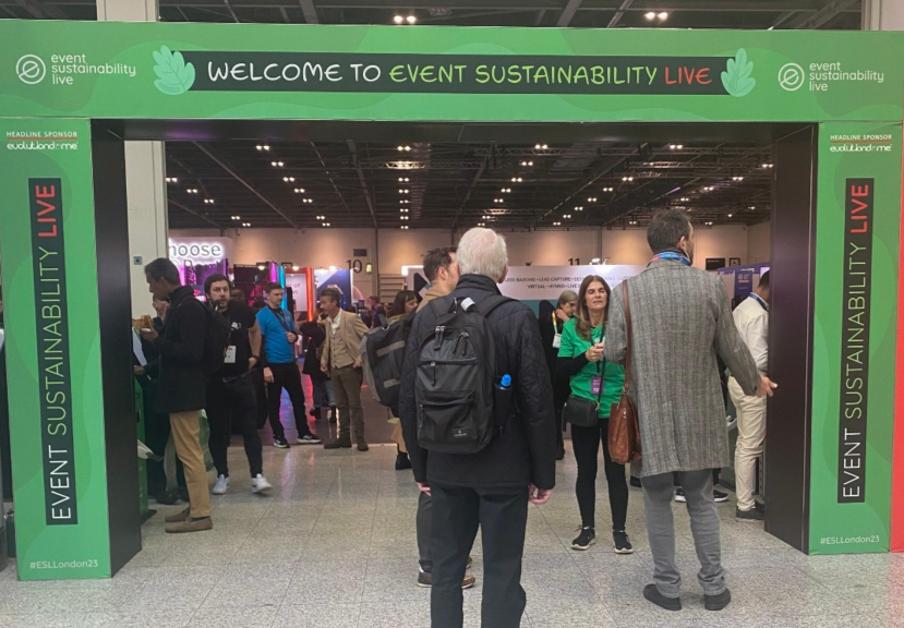 Event sustainability Live Arch Branding