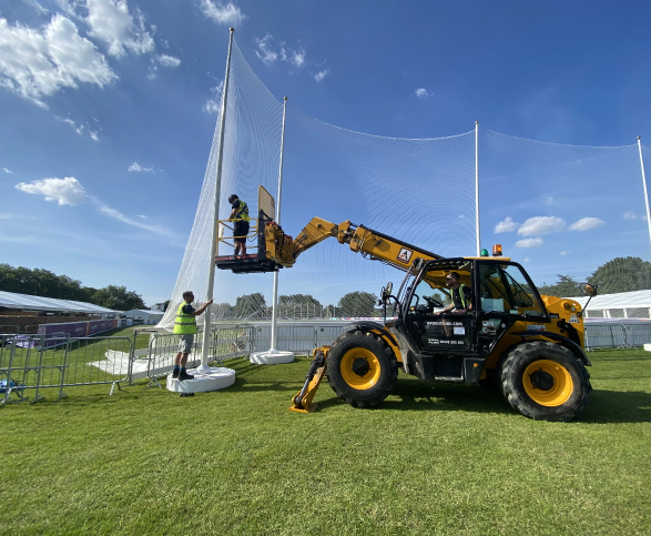 Polo in the Park Installation