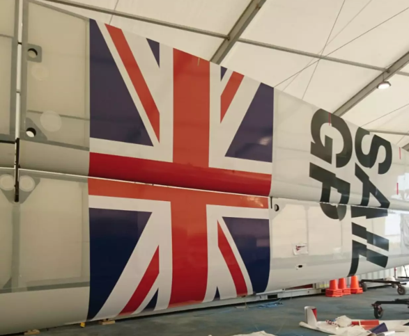 Sail GP Wing Graphics