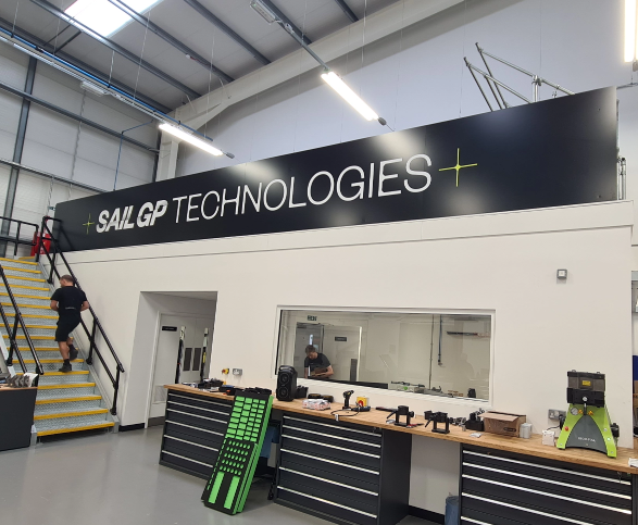 Sail GP Entrance Signage