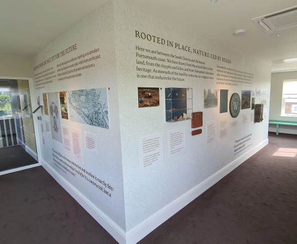 Welborne Information Wall
