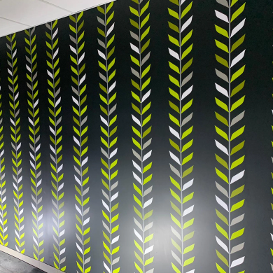 Commercial Branding Vinyl Wall