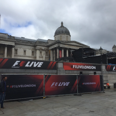 F1 Live banners