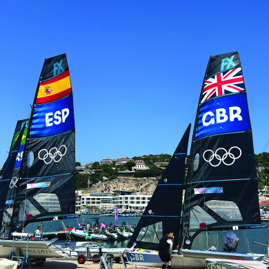 Paris 2024 - Boat Graphics