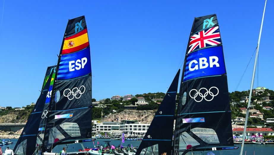 Paris 2024 Olympic Sailing Graphics