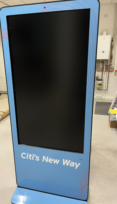 Citi Digital Totem Screens