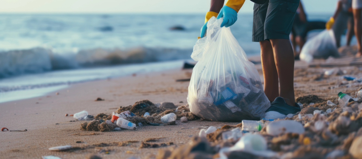 Beach clean
