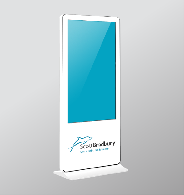 Scott Bradbury Digital Totem Screen