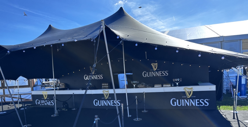 Guiness Bar Banners Backdrop Branding