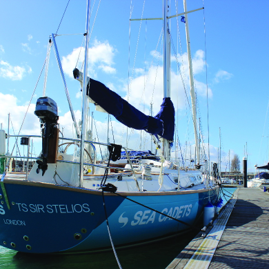 Boat Show Hull Vinyl Branding