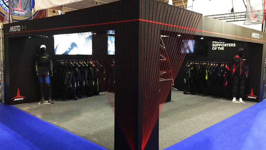 MISTO T3 exhibition stand branding