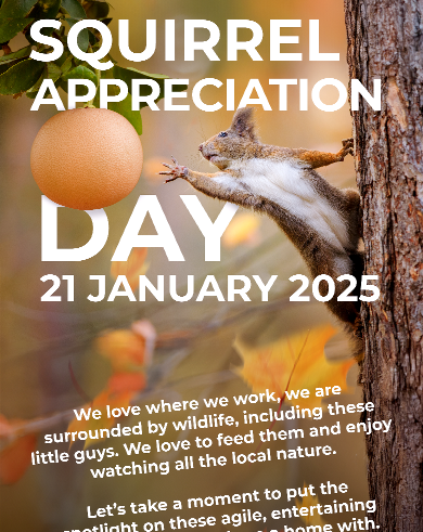Squirrel Appreciate Day