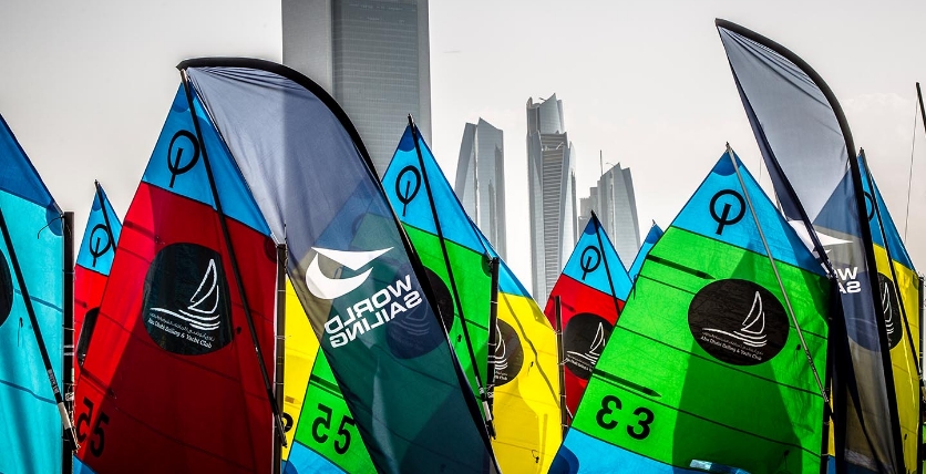 World Sailing Feather Flag