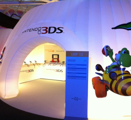 Nintendo 3DS Dome Vinyl Branding