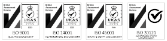 ISO accreditations