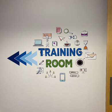 Office Vinyl Branding