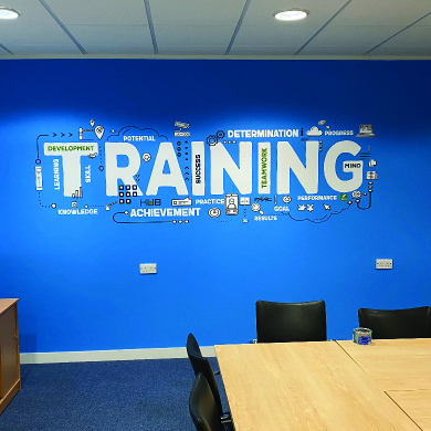 Office Branding Vinyl Wrap