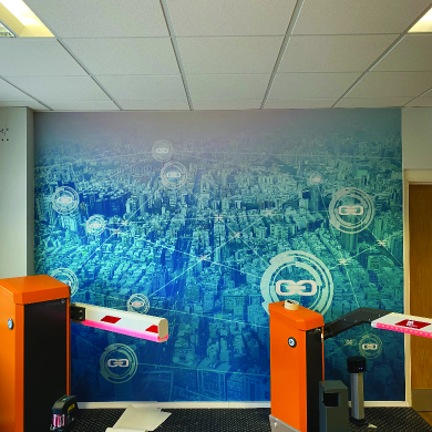 Office Branding Vinyl Wrap