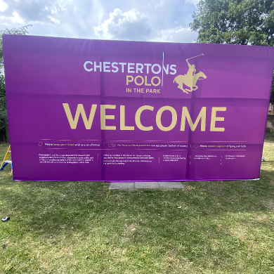 Polo in the Park Banner
