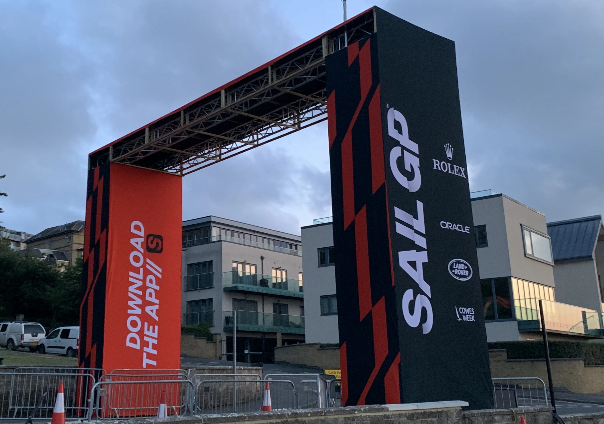 Sail GP Gantry Graphics