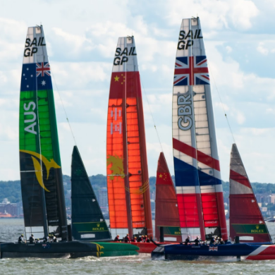 Sail GP Sail Hull Vinyl Branding