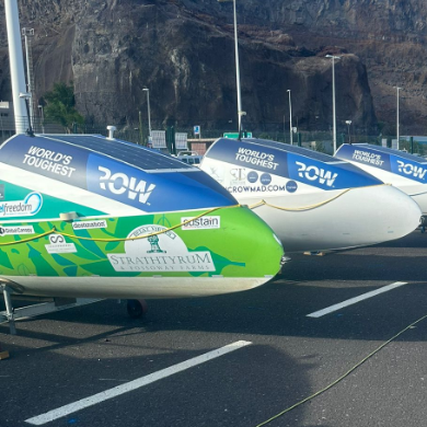 World toughest row Hull branding