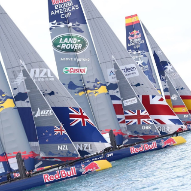 Red Bull Hull Sail Vinyl Branding