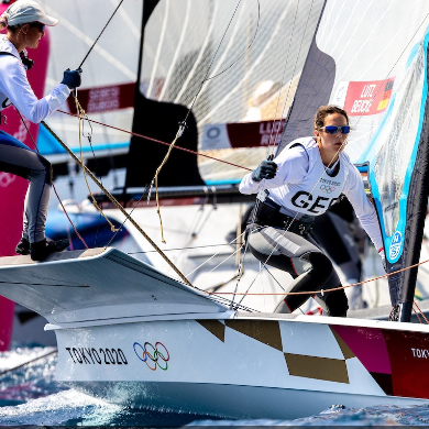 Tokyo 2020 Olympics Hull Sail Branding