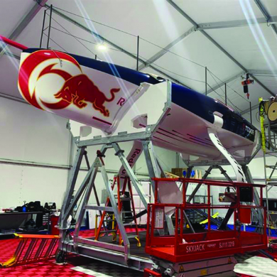 Red Bull Hull Vinyl Graphics