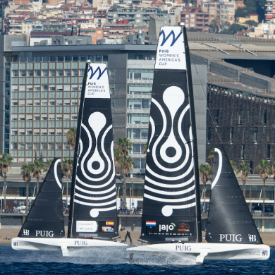 America's Cup PUIG Sail Vinyl Branding