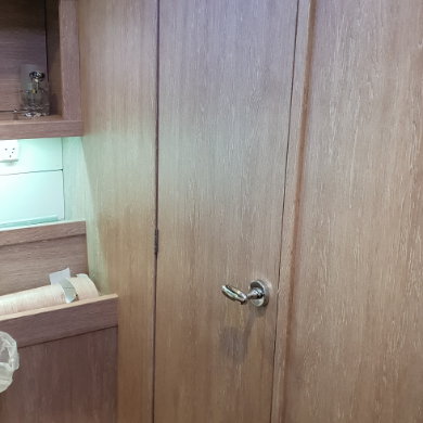 Wood Effect Wrapped Doors