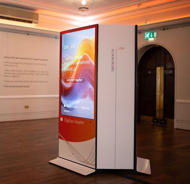 Digitas Health Totem Screen