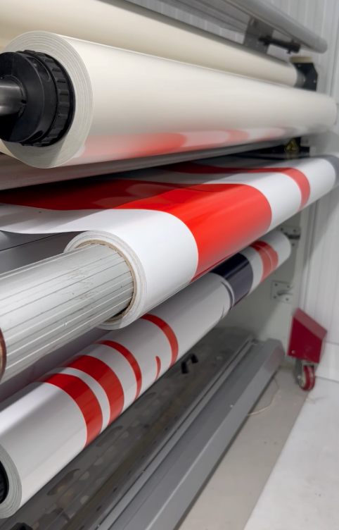 Vinyl Rolls Printed