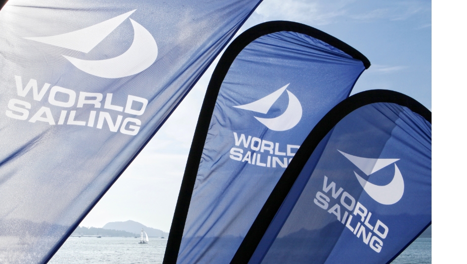 World Sailing Teardrop Flags