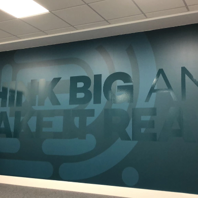 Office Branding Vinyl Wrap