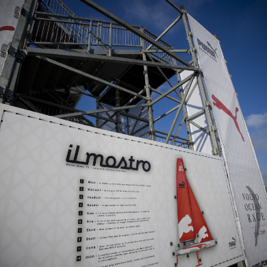 Ilmestro Grandstand Branding