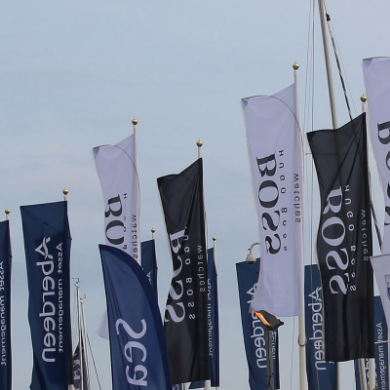 Hugo Boss Flag Branding