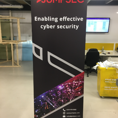 Cyber Security Pull-up Banner