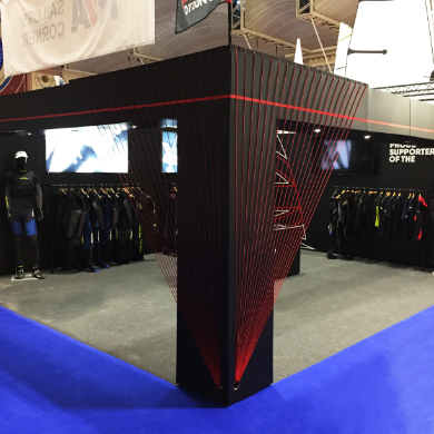 MISTO T3 exhibition stand branding
