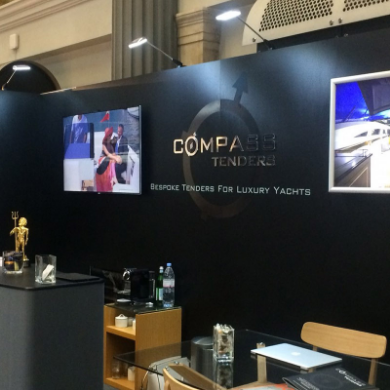 Compass Tenders Exhibition Stand