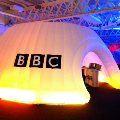BBC Dome Logo Branding