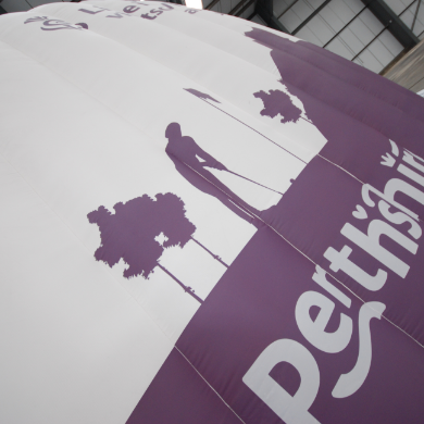 Dome Vinyl Branding