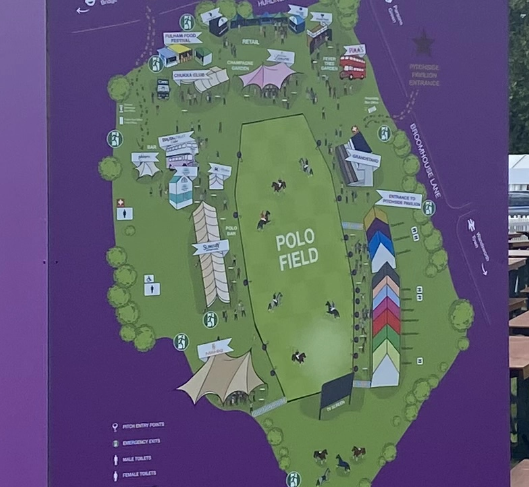 Polo in the Park Site Map