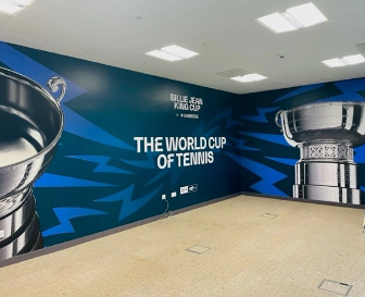 World Cup of Tennis - Wall Graphics